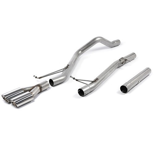  MILLTEK STAINLESS STEEL exhaust system for VW Transporter T5 and T6 - KC29210 