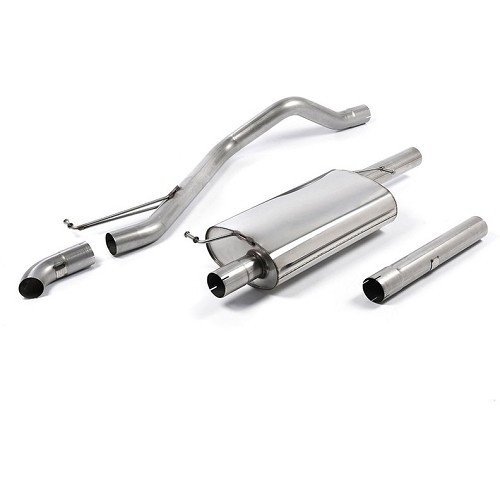  MILLTEK STAINLESS STEEL exhaust system for VW Transporter T5 and T6 - KC29211 
