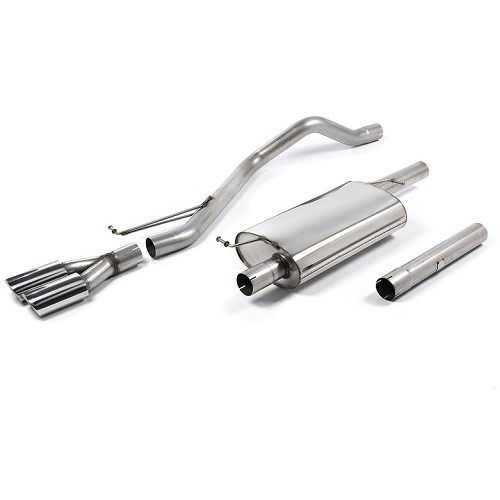  MILLTEK STAINLESS STEEL exhaust system for VW Transporter T5 and T6 - KC29212 