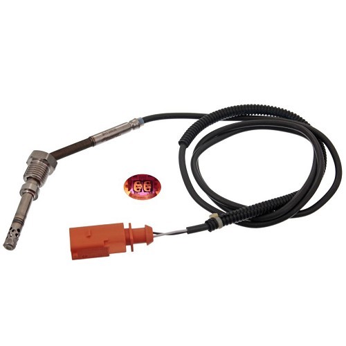  Temperature sensor for exhaust gases after the particle filter for a VW Transporter T5 2.0 TDi 4 motion - KC29458 