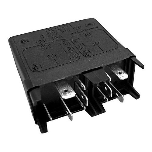  11 pins injection relay for USA injection engines for VOLKSWAGEN Transporter T25 (1979-1983) - BOSCH - KC31204 