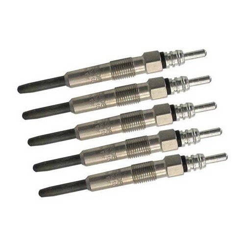  Pack of 5 glow plugs 2.5 TDi for Transporter T4 - KC33004K 