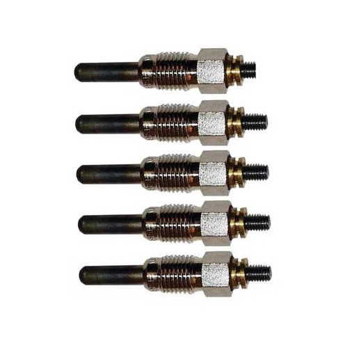     
                
                
    Pack of 5 glow plugs 2.4 D/TD for Transporter T4 - German quality - KC33005K
