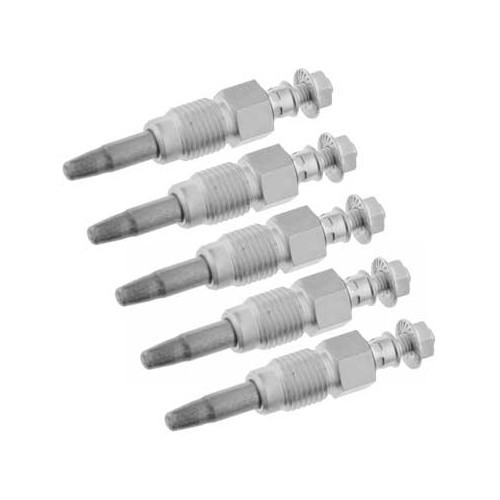  Pack of 4 glow plugs 2.4 D for Transporter T4 - standard quality - KC33006K 