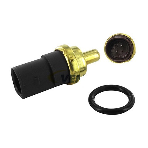  4-pin brown marking oval water temperature sensor - KC54304 