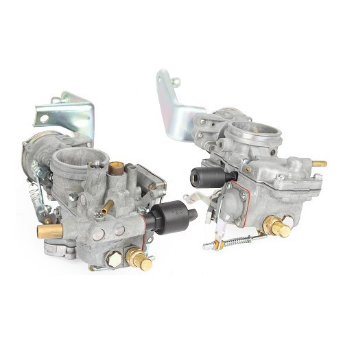  Pair of Solex 32-34 PDSIT 2-3 carburetors for T25 with Type 4 2.0 CU engine - KC72601-2 