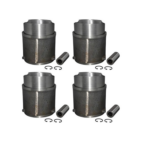  Set cilinders en zuigers voor Transporter 1,9 L benzine 82 ->92 - KD12400-1 