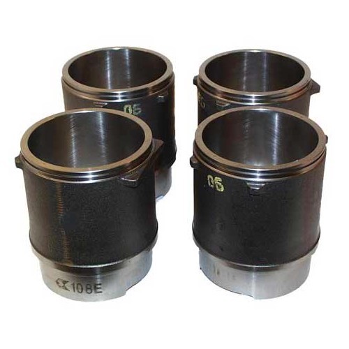  Set cilinders en zuigers 2,0 L voor Transporter 1,9 L benzine 82 ->92 - KD12404 