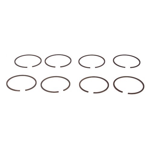 Set of segments original dimension 76.50 mm for VW Transporter T25 1600 D/TD - KD51700