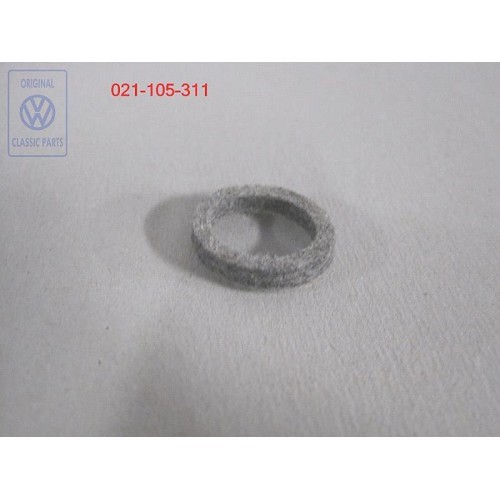  Felt washer at the end of the crankshaft for Type 4, 1.7, 1.8, 2.0 L engine - KD71640 