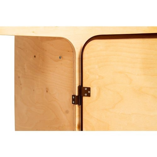  Mueble AGATHE en madera inacabada para VOLKSWAGEN Transporter T25 (1979-1992) - KF00001-7 