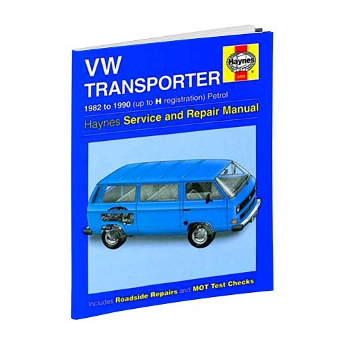  Manual de taller Haynes para Volkswagen Transporter gasolina de 82 a 90 - KF02100 