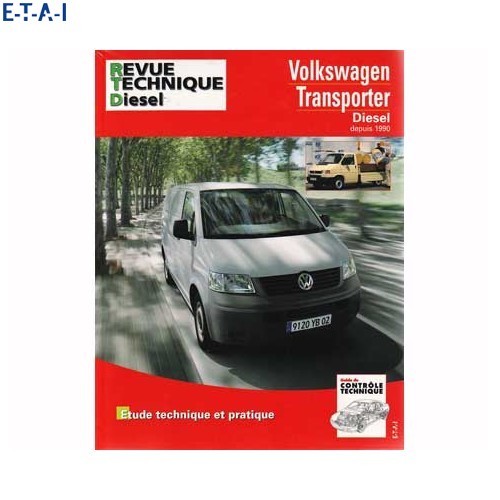  Technisch autotijdschrift voor Volkswagen Transporter T4 / T5 - KF02400 