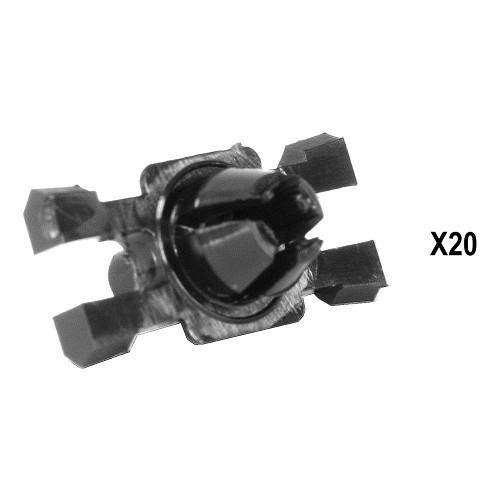     
                
                
    Clips para los paneles interiores de las puertas del Volkswagen Karmann-Ghia, juego de 20 - KG10003
