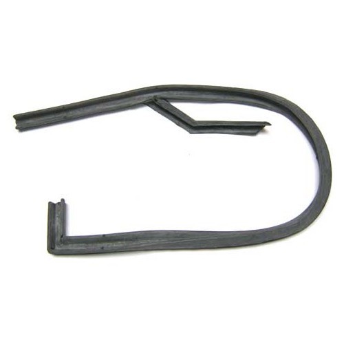  Left-hand door front vertical seal for Karmann Ghia from 56 to 74 - KG13501 