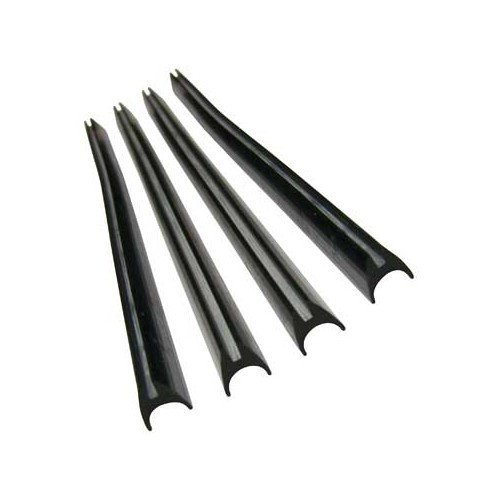     
                
                
    Karmann Ghia T14 bumper cover gaskets - 4 pieces - KG13610
