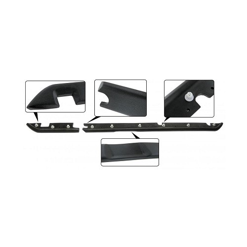     
                
                
    Verkleidung unter dem Armaturenbrett für VW Karmann Ghia T14 - KG13700
