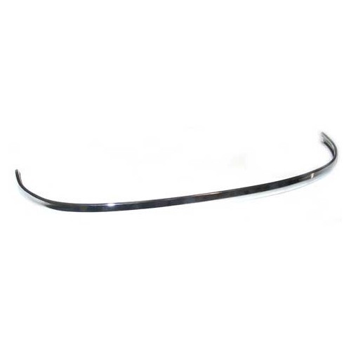  1 chrome-plated rubbing strip for registration plate light for Karmann Ghia T14 from 56 to 74 - KG14500 