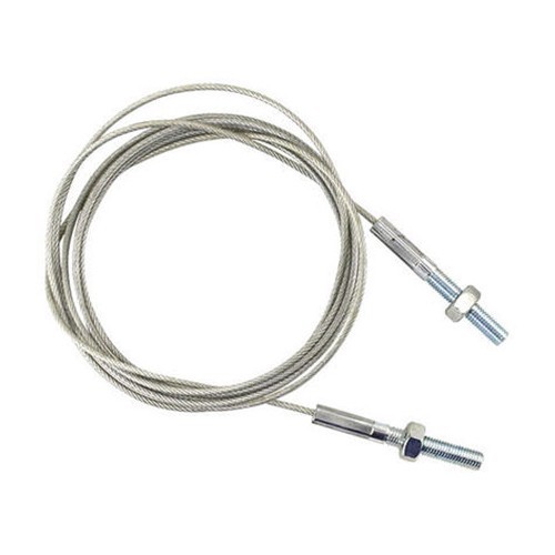 Convertible top rear tension cable for Karmann Cabriolet 67 -> - KG15004 