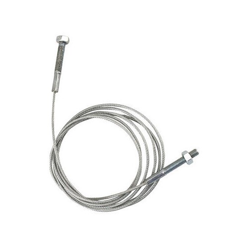  Convertible top rear tension cable on rear window for Karmann Cabriolet 68 -> - KG15005 