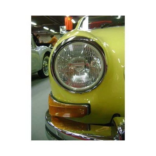 Orangefarbenes Blinkerglas vorne rechts für Karmann Ghia 70 ->74 - KG17004
