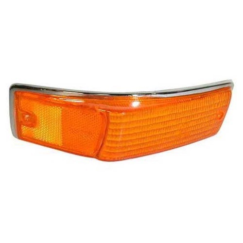  Orangefarbenes Blinkerglas vorne rechts für Karmann Ghia 70 ->74 - KG17004 