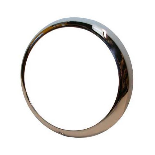     
                
                
    Cerchiaggio di faro cromato modello Europa per Karmann Ghia 60 -> 74 - KG17600
