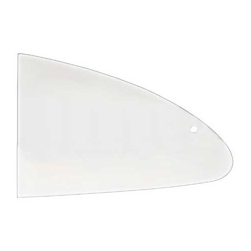 Rear left-hand window for Karmann-Ghia Coupé 60 ->74 - KGA00147