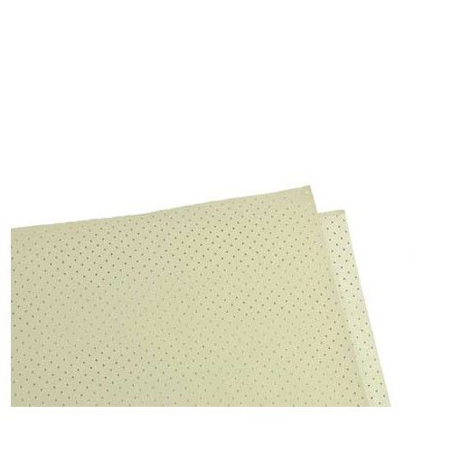 White perforated Vinyl roof canvas for VW Karmann-Ghia Coupé 58 ->74 - KGB28300