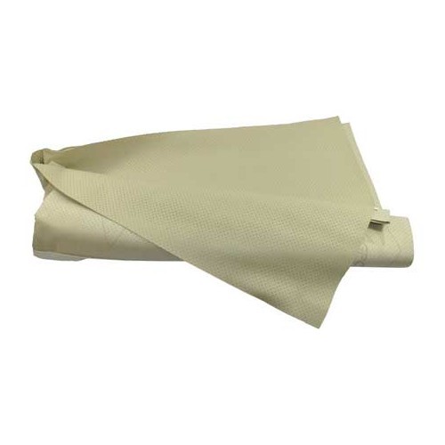     
                
                
    White perforated Vinyl roof canvas for VW Karmann-Ghia Coupé 58 ->74 - KGB28300
