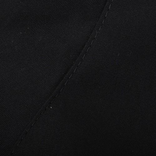  Zachte kap cover Alpaca zwart voor Karmann-Ghia Cabriolet 69 ->74 - KGK006161-2 