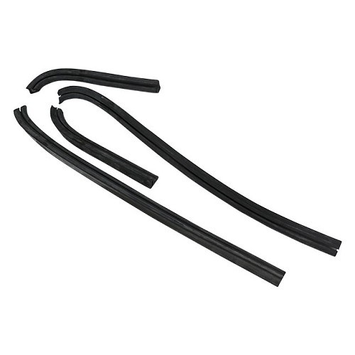     
                
                
    Soft top window seals for Karmann Ghia Cabriolet - large models - KGK13302
