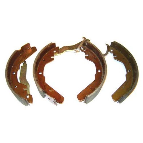  Rear brake shoes for VW Transporter T25 Syncro 16" from 1985 to 1992 - 4 pieces - KH26914J 