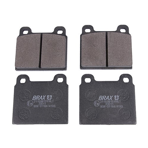  Set of front brake pads for Combi Bay Window 08/1970 -> 07/1972 - KH28900 