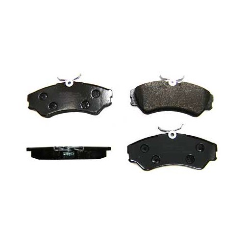  Front brake pads for VOLKSWAGEN Transporter T4 with 14" wheels (1990-1995) - High quality - KH28909 