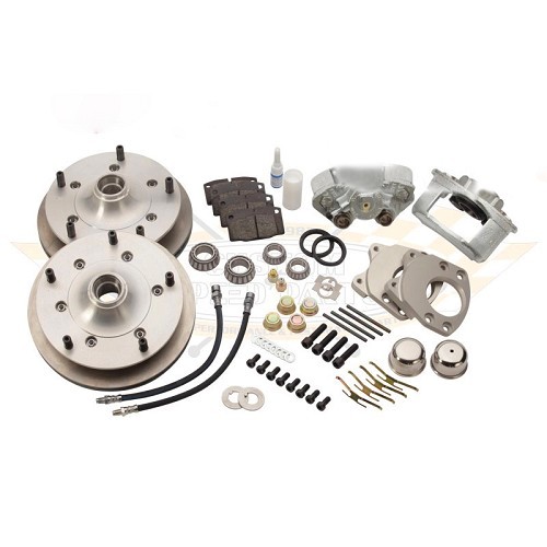     
                
                
    Front CSP ventilated disc brake conversion kit 5 x 205 15 for Combi Split 55 ->63 - KH29002K
