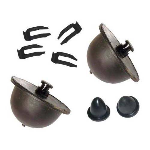     
                
                
    Front suspension stops + clips kit for VOLKSWAGEN Combi Bay Window (08/1967-07/1979) - KJ51206K
