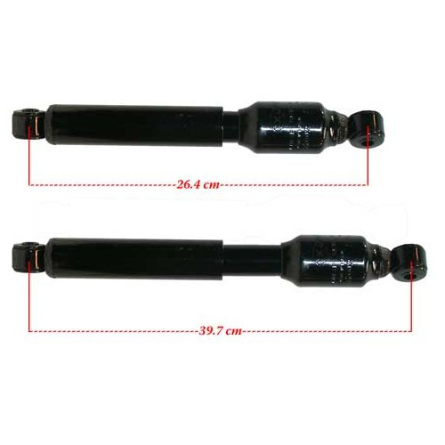 FEBI steering damper for VW Combi Split (-07/1967) - KJ51400G