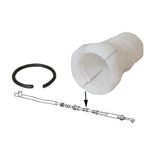 Anello di supporto centro di tiranteria originale VW per Combi 68 ->79 - KS001002