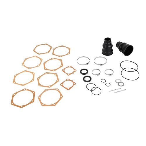  CSP gaskets & bellows package for VW Old Beetle, Karmann Ghia & type 3 with trumpets. - KS09607 