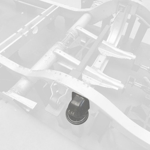 Left rear suspension stop plate for VOLKSWAGEN Combi Split (-07/1967) - KT08062