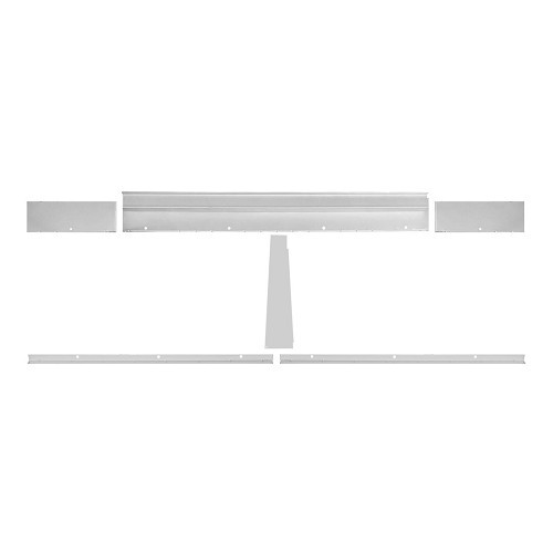     
                
                
    Pannello divisorio per vano serbatoio carburante per VOLKSWAGEN Combi Split Pick-up (03/1955-07/1967) - KT08071
