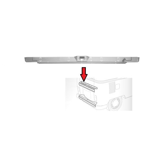     
                
                
    Lamiera di rinforzo interna per il montaggio del cofano motore per VW Combi Split 64 &gt;66 - KT2125
