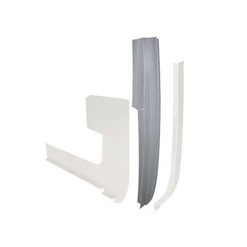 Left inner pillar for front door frame for VOLKSWAGEN Combi Bay Window (08/1967-07/1979) - KT2195