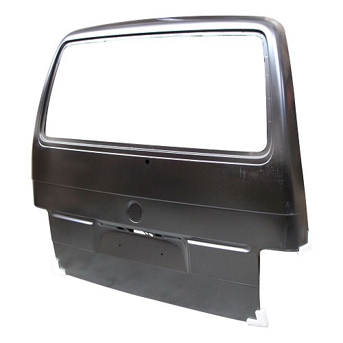 Rear tailgate with an opening for the window and hole for the wiper for a VW Transporter T4 - KT40125
