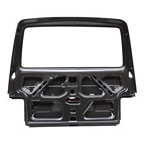 Rear tailgate with an opening for the window and hole for the wiper for a VW Transporter T4 - KT40125