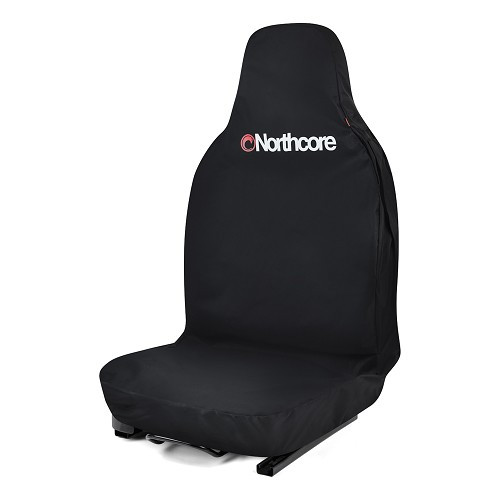 Black seat cover in waterproof neoprene NORTHCORE - KV10105 