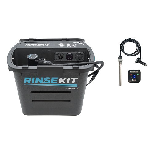  Ducha autónoma portátil RINSEKIT PRO PACK con calentador de agua - 13,3L - KV10110 