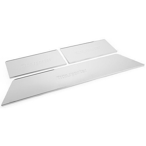  Stainless steel door sill - FACTORY SECOND - for VW Transporter T5 with sliding door - KX13295 