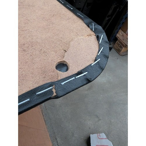 9 Pannelli interni in vinile nero per VW Transporter T25 dal 1985 al 1992 - SECONDA SCELTA - KX25201